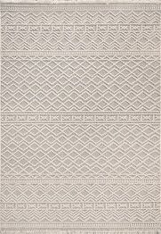 Dynamic Rugs SEVILLE 3610-109 Ivory and Soft Grey